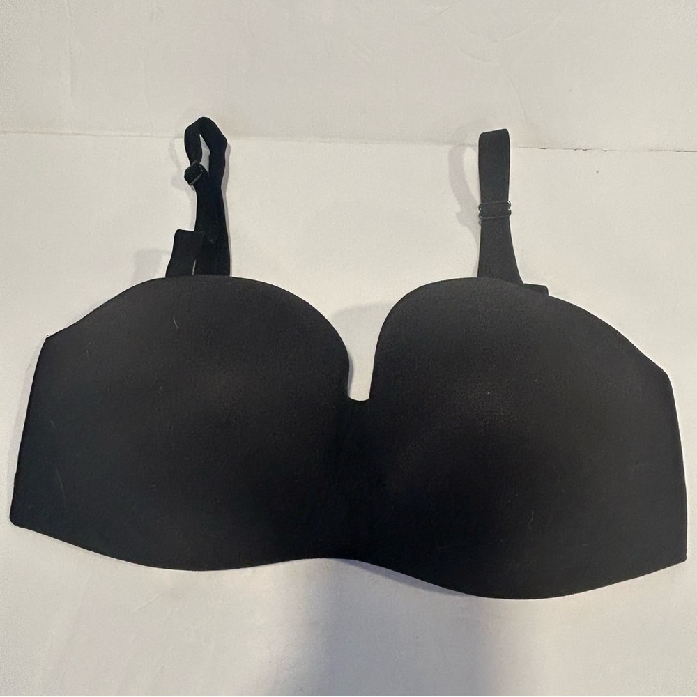 Soma 36DD Black Enbliss Stay Put Strapless Multi-Way Bra, Convertible